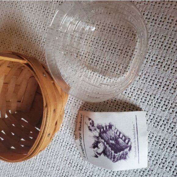 Longaberger 1993 Vintage Nay Series Lily of the Valley Handwoven Handle‎ … - Picture 3 of 7